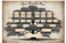 Tianbi Tableau d'arbre Généalogique, 6 Génération Arbre Généalogique Tableau À Remplir, Tableau D'ascendance À Remplir, Diagramme d'arbre Généalogique, Poster Mural en Forme d'arbre Généalogique