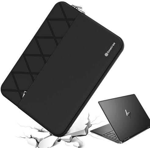 Smatree Custodia per laptop da 14 per HP Spectre x360 2-in-1 Laptop 14/14t, HP EliteBook 1040 G11, HP Chromebook x360 14c/14ct, per HP Pro x360 435 G10, borsa per laptop HP da 14 pollici con tasca