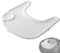 LuQiBabe Copertura per vassoio per seggiolone compatibile con sedia Stokke Tripp Trapp con portabicchieri, superficie liscia e forte aspirazione, realizzata in plastica alimentare (senza BPA, BPS, BPF