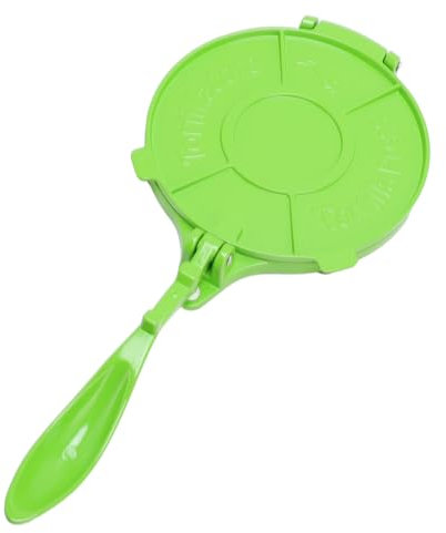 8 Inch Tortilla Press, Aluminium Alloy Tortilla Press, Dough Press for Tortillas, Quesadillas, Spring Rolls, Dumpling Wrappers, Easy to Use, Easy to Store (Green)