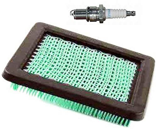Jodriva Spark Plug Air Filter Service Kit IZY HRG415 HRG465 NG 1xAir Filter 1x Spark Plug Lawn Mowers brush cutter spark plug