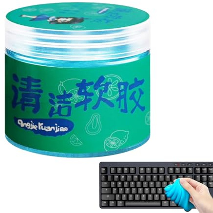 Car Cleaning Gel, Dash Cleaner for Car, Reusable Cleaning Gel, Interior Cleaner, Auto Dashboard Cleaner, Deformable Jelly Putty, Keyboard
