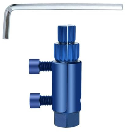 Estrattore di filettatura per tubi rotti per valvole di rimozione filettature da 1/2-3/4 DN15/20/25 tubi filettati strumento filettature in rubinetti/angolo per tubi rotti, Heavy Duty fuori chiave