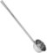 iplusmile Paletta dell'acqua estesa Scoop d'acqua mestolo di dinosauro mestolo da zuppa a manico lungo mestolo per sauna cucchiaio da bagno Acciaio inossidabile Silver