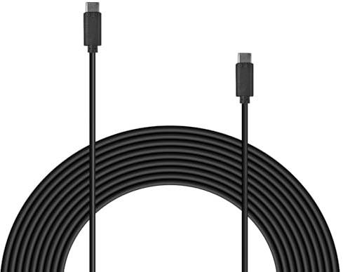 REDTIGER Cable de extensión USB C de 10 metros, apto para cámaras para salpicadero F17 Elite / VC70. Cable de respaldo extendido, apto para camiones, SUV y autocaravanas