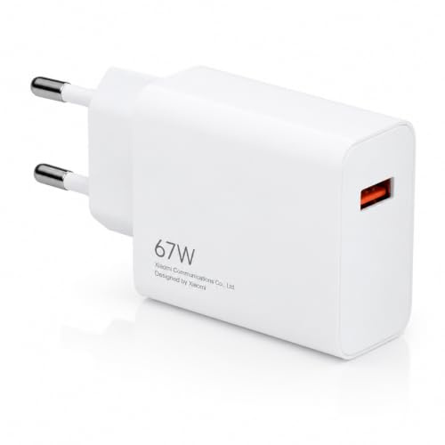 Cargador USB C 67W con Cable de Carga Rápida Tipo C Compatible con iPhone 17 16 15 Pro MAX Air Mini, Adaptador de Corriente PD, Blanco