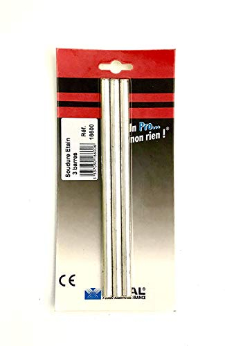 CEVAL France 1 Barres d'étain 99,9% - Longueur 15CM Environ