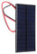 3 Stück 1W DC Solarmodul 6V Solarzelle Polysilicium Mini Solarpanel, Solar Powerbank Outdoor Mini Solaranlage Module mit 30cm Kabel, Solarzelle 6V Solarpanel für Solarladegerät Solarleuchten