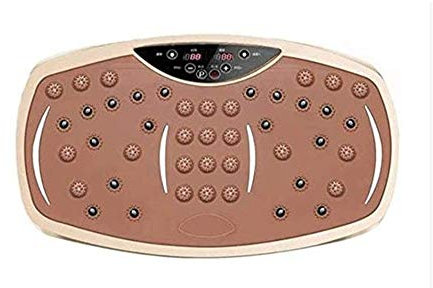 SMSOM Vibration Plate Exercise Machine with Magnet Massage 3D/4D Vibration Platform Whole Body Vibration Machine for Home Fitness Weight Loss&Shaping