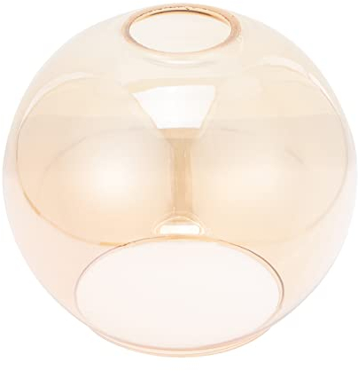 OSALADI Glass Lamp Shade Globe Glass Lampshade Clear Replacement Glass Lampshade Pendant Light Cover for Pendant Wall Sconces Wall Light