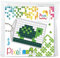 PIXEL Kreatives Set Schlüsselanhänger 4 x 3 cm – Schildkröte