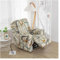 ORBIBA Sesselbezug 4 Stück in 1 Split Recliner Sofabezug Stretch Blumendruck Spandex Lazy Boy Sessel Schonbezüge Couchbezüge for Wohnzimmer (Color : C9 Recliner Cover)