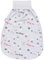 TupTam Baby Strampelsack mit breitem Bund – Unwattierter Schlafsack Baby aus Baumwolle für Frühling & Sommer, Farbe: Bärchen Hug me Pink Grau, Größe: 6-12 Monate