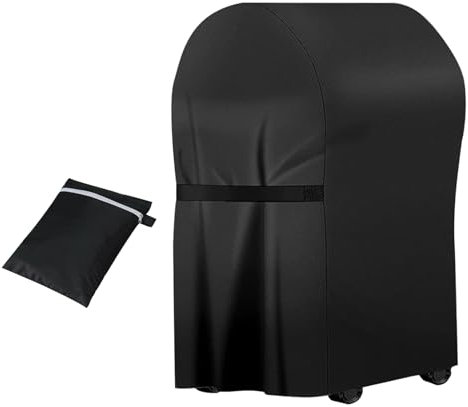 ZUYIST Grillabdeckung Wetterfest, Premium Grill Abdeckung Schwarz, Gasgrill Abdeckung Wetterfest mit Aufbewahrungstasche, 210D Oxford-Stoff Grill Abdeckhaube Schutz Grill vor Rost(77 × 67 × 110cm)