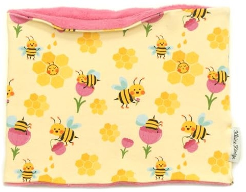 Kleine Könige Loop Schal Kinder Mädchen bis 10 Jahre | Viele Muster, Innen Fleece Kuschel, Made in Germany