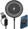 Chargeur de téléphone sans fil | Chargeur magnétique PAD | Accessoire de charge rapide portable pour tablettes, téléphones et smartphones