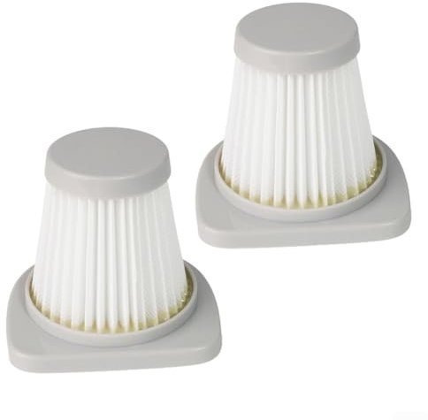 Eawfgtuw For Bush Vacuum Cleaner Filter Replacement Part For VSC02B16T-30 Robot Vacuum, Air Purification, 2-Pack, Dimension 5X8.5x8.5cm
