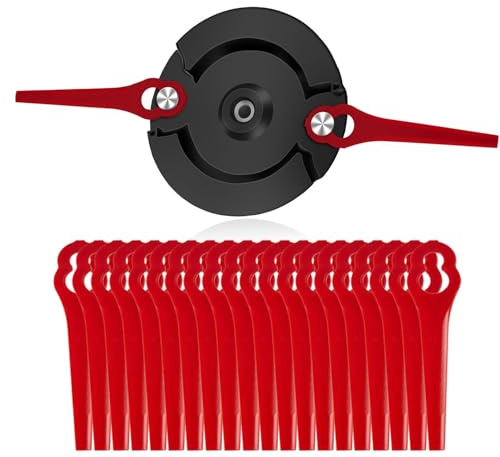 Disco a doppia lama compatibile con tagliaerba a batteria GE-CT 18 LI, GC-CT 18/24, BG-CT18 LI, BG-CB 18 LI, RG-CT18/1 LI, con 20 lame