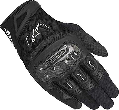 Alpinestars SMX-2 Air Carbon v2 Handschuh schwarz M - Motorradhandschuhe,Schwarz,M