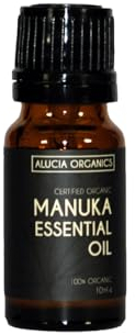 Alucia Organics Zertifiziertes Organisches Manuka Ätherisches Öl (Manuka Oil) 10ml