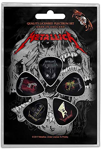METALLICA PLEKTRUMSET/GUITAR PICK SET # 2 GUITARS