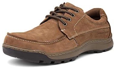 Hush Puppies Men's Tucker Derbys, Brown Tan Nubuck Tan, 11 UK