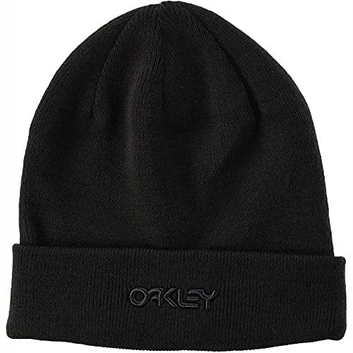 Oakley Uni-Erwachsene B1b Logo Beanie-Mütze, Blackout, Einheitsgre