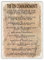 Noone Brand The Ten Commandments Retro Wanddekoration Metall Blechschild bemalt Kunst Poster Dekoration Schild Warnung Cafe Garage Party Spiel Zimmer Türschilder