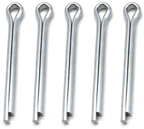 HEAVYTOOL Sicherungssplint Splinte Sicherungssplinte Splint verzinkt 5mm x 70mm (50 Stück) Stecksplint Stecksplinte