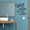 Wash Your Hands You Filthy Animal Wall Sticker Decal Vinyl Lettering Quote Bathroom Ensuite Adhesive Home Decor Wallpaper 43x42cm