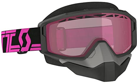 Scott Primal Snow Cross Schwarz/Pinke Brille (Black/Pink,One Size)