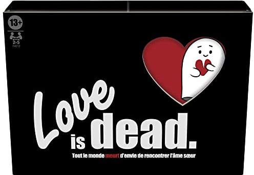 Hasbro Gaming Love is Dead Kartenspiel für Erwachsene und Jugendliche, leichtes Strategiespiel für 2 bis 5 Spieler, ab 13 Jahren