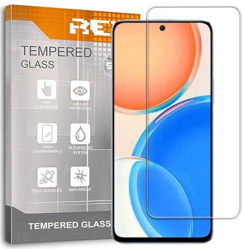 REY Protector de Pantalla para Honor X8 5G - Honor X6 4G - Honor X6 5G, Cristal Vidrio Templado Premium