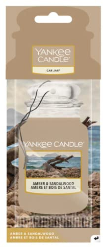 Yankee Candle Amber & Sandelwood Auto-Lufterfrischer im Glas