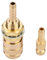 Raccords de Tuyau Argon, M6 Gaz et Eau Rapide Refroidi à L'eau Adaptateur de Gaz Tuyau de Raccord pour Torche de Soudage MIG TIG Raccord pour Torche de Soudage (Or)