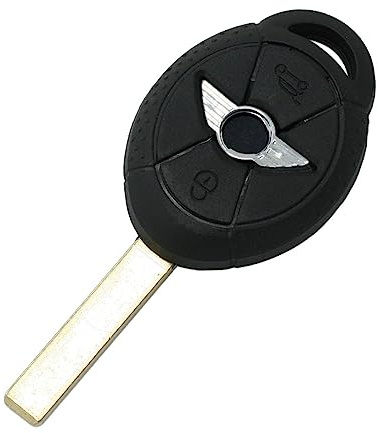 SEGADEN Replacement Key Shell Compatible with Mini Cooper 3 Button Keyless Entry Remote Key Case Fob PG902A