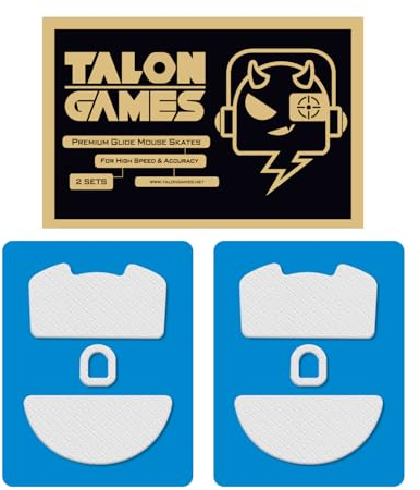 TALONGAMES 3D Series Super Fast Mouse Feet Skates Compatible with Razer Viper V3 Pro Gaming Mouse Feet Replacement PTFE 3D Pattern Low Friction Pro Performance Upgrade