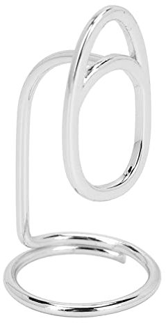 Wudu Nail Ring, Reusable Women Fingernail Ring Finger Nail Cover Ring for Wearing Manicure Nails (Platinum)