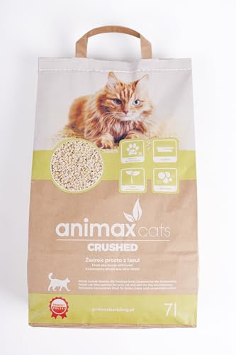 Klumpstreu für Katzen 7 L - Katzenstreu Klumpend - Staubfrei und Duft - 100% Natürliche von SEPIR