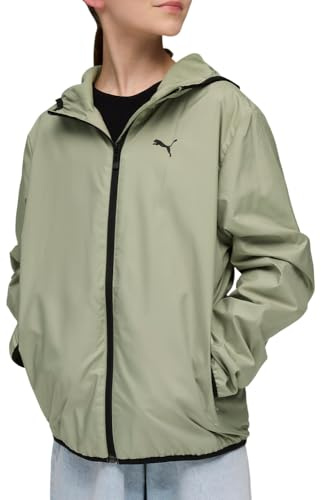 PUMA Unisex Kinder Fleece Lined Windbreaker Mantel (1er Pack)