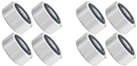 Mauedest 8 x Lautsprecher-Absorber-Stoßfüße für Verstärkerfüße für Subwoofer-Lautsprecher-Pad, Subwoofer-Pad, Plattenspieler-Unterlage, HiFi