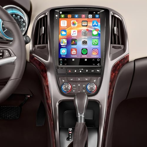 9.7 inch Android 15 Car Stereo for Buick Excelle Vauxhall Astra 2010-2014 | 4+64GB Touch Screen Display Radio Multimedia Player Head Unit with Carplay Android Auto GPS Navi Bluetooth WiFi SWC DAB+ RDS