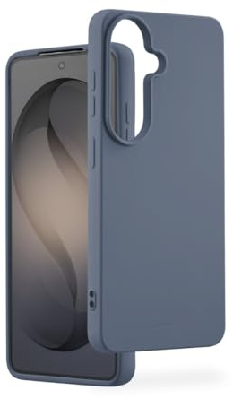 Hama Hülle für Samsung Galaxy S26 (Handyhülle, stoßfest, Kratzfest, Elegante Schutzhülle für Rückseite, weich, Slim, softe Oberfläche) blau