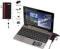 Navitech 2 in 1 Laptop/Tablet USB 3.0/2.0 HUB Adapter/Micro USB Input with SD/Micro SD Card Reader Compatible With The Samsung Chromebook 3 XE500 11.6 Inch