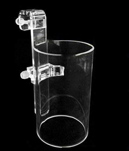 Marine Round Fish Dispenser, Verstellbarer Einsatz für schwimmendes Geschirr, einfache Installation und sauberes Acryl