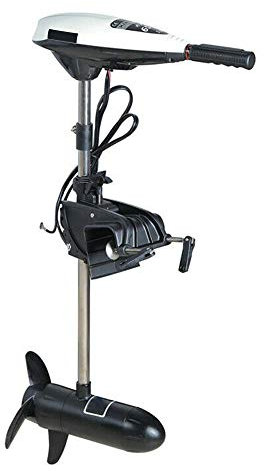 WUPYI2018 Moteur Hors-Bord électrique,65 lbs Moteur de Bateau Convient pour canots pneumatiques, Bateaux gonflables, Bateau en Bois