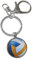 Générique Porte-clés, Bijou de sac cabochon ballon de volley-ball, Argenté, Unisex, Jeunes, Gris