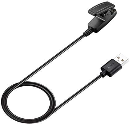 NCCZ USB Clip Charger Cradle Dock for Garmin Forerunner 735XT 235 230 630 Approach S20 Smart Watch