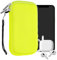 kwmobile Housse Universelle Smartphone - Pochette de Protection 16,5 x 8,9 cm pour téléphone Portable L - 6,5 en néoprène Jaune