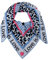 Zwillingsherz Dreieckstuch Love is Love Stola Schal aus Wolle für Damen Mädchen Jungen Kinder - Hochwertiges Baumwoll- Halstuch mit Leo und Herz Muster - Damenschal für Sommer Herbst Winter